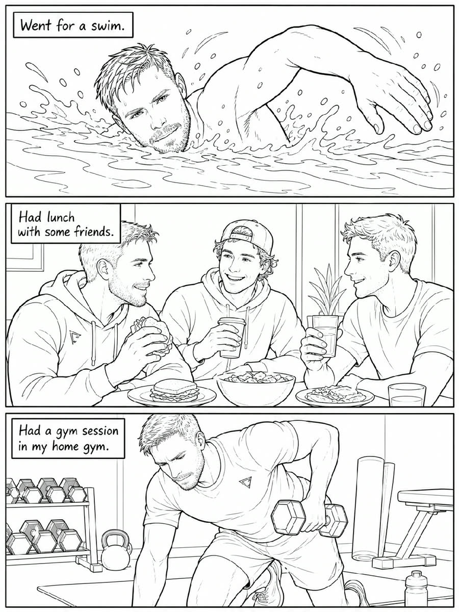 Coloring Book illustration sample